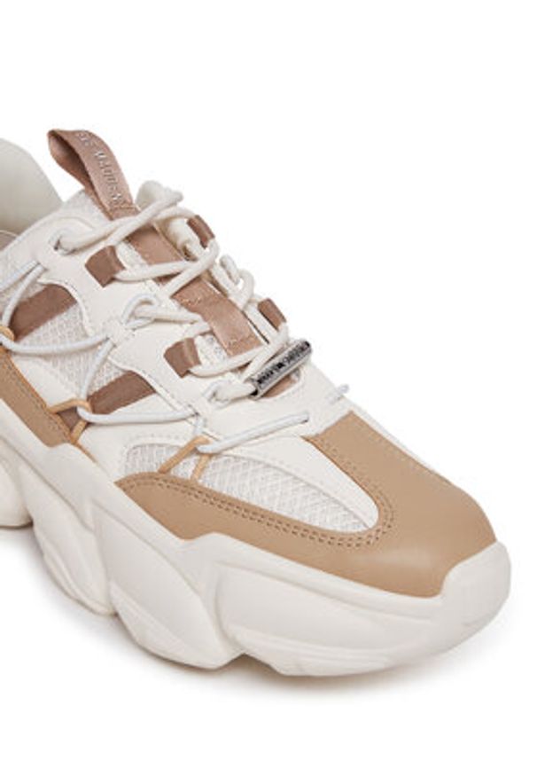 Steve Madden Sneakersy Spectator SM11002961 Beżowy. Kolor: beżowy. Materiał: materiał