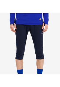 KIPSTA - Spodnie piłkarskie Kipsta CLR 3/4. Kolor: niebieski. Materiał: materiał, poliester, elastan, guma. Sport: piłka nożna #2