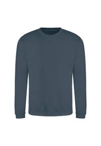 AWDIS - Zwykła Bluza Unisex Dla Dorosłych. Kolor: niebieski