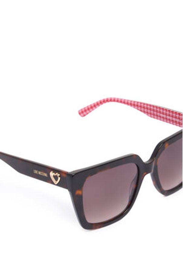 Love Moschino - LOVE MOSCHINO Okulary przeciwsłoneczne MOL099/S 208537 Brązowy. Kolor: brązowy