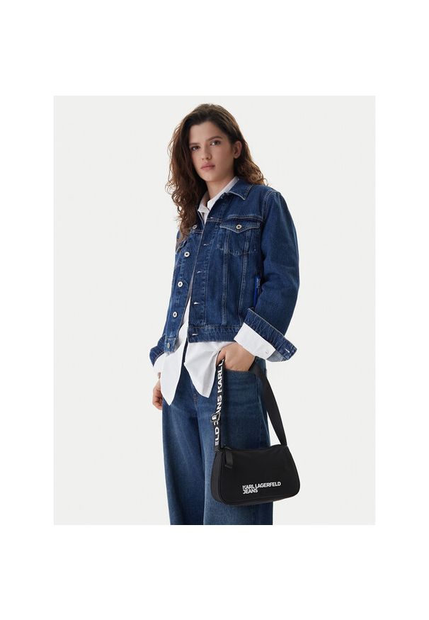 Torebka Karl Lagerfeld Jeans. Kolor: czarny