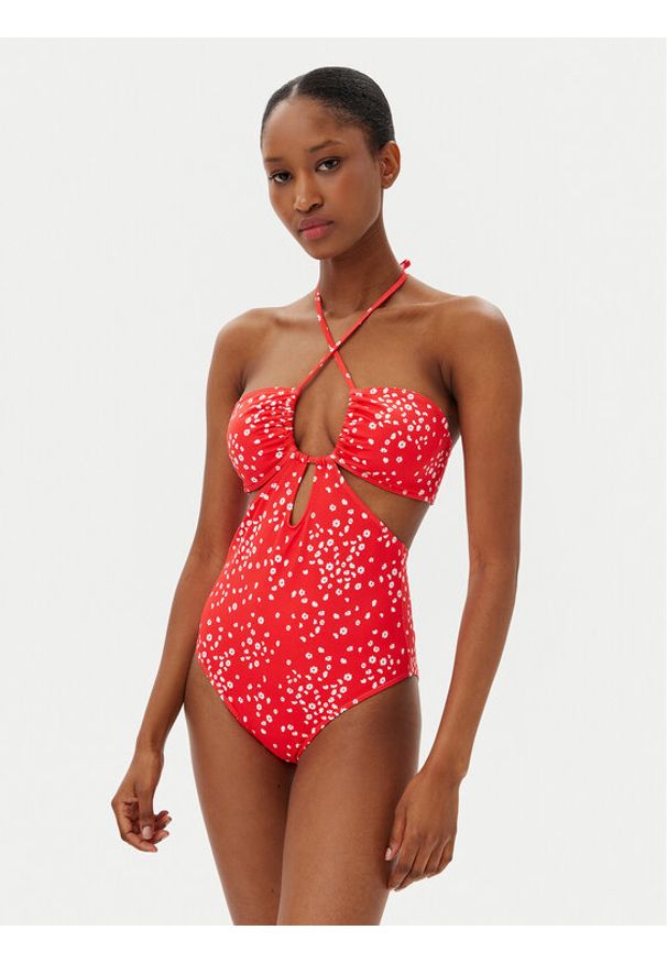 Roxy Strój kąpielowy Pt Beach Classics ERJX103701 Czerwony. Kolor: czerwony. Materiał: syntetyk