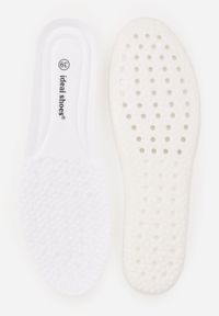 Renee - Ciemnobeżowe Sneakersy na Platformie w Stylu Tenisówek Ozdobione Paskami Ladia. Okazja: na co dzień. Zapięcie: pasek. Kolor: beżowy. Materiał: jeans. Wzór: aplikacja. Sezon: wiosna. Obcas: na platformie #6