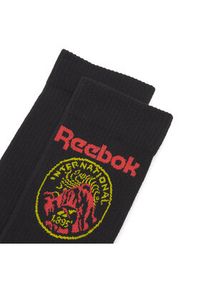 Reebok Skarpety wysokie unisex CL Outdoor Sock HC4371 Czarny. Kolor: czarny. Materiał: materiał