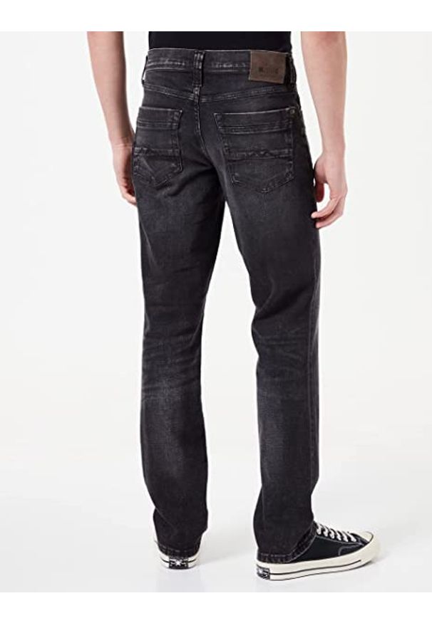 Mustang - MUSTANG WASHINGTON MĘSKIE SPODNIE JEANSOWE DENIM GREY 1012216 4500 742