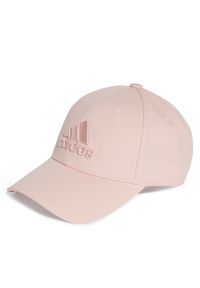 Adidas - Czapka z daszkiem adidas. Kolor: różowy