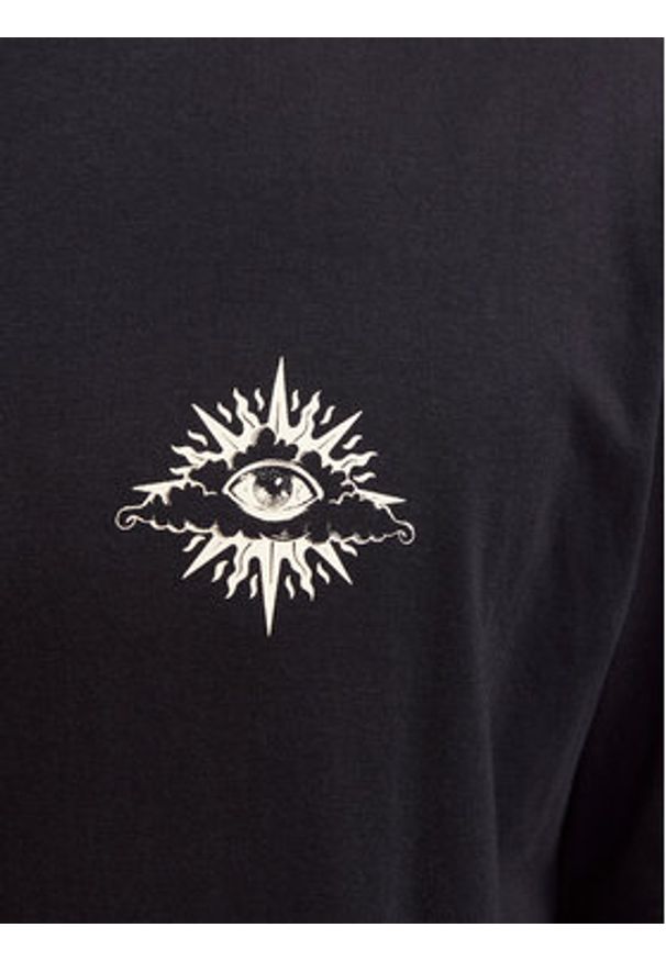 Jack & Jones - Jack&Jones T-Shirt Jackie 12271366 Czarny Relaxed Fit. Kolor: czarny. Materiał: bawełna