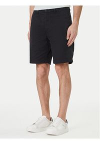Calvin Klein Jeans Szorty materiałowe LV04RF617G Czarny Regular Fit. Kolor: czarny. Materiał: bawełna #1