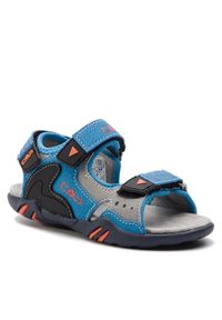CMP Sandały Kids Alphard Hiking Sandal 39Q9614 Niebieski. Kolor: niebieski. Materiał: skóra