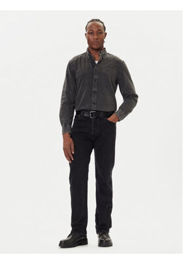 Levi's® Koszula jeansowa Autentic A7210-0038 Szary Relaxed Fit. Kolor: szary. Materiał: bawełna