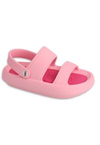 Befado obuwie dziecięce - light pink/ dark pink 069X006 różowe. Kolor: różowy
