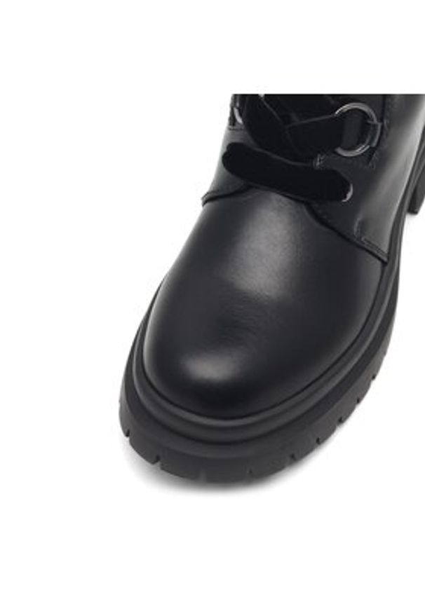 DeeZee Trzewiki IVANA WS5795-1 Czarny. Kolor: czarny. Materiał: syntetyk