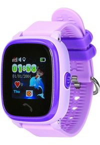Smartwatch Garett Electronics Kids 4 Fioletowy (5906874848456). Rodzaj zegarka: smartwatch. Kolor: fioletowy #1