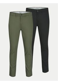 Jack & Jones Komplet spodni 12180705 Kolorowy Slim Fit. Materiał: bawełna. Wzór: kolorowy #1