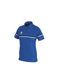 ERREA - Damska koszulka polo Errea darya. Okazja: na co dzień. Typ kołnierza: polo. Kolor: niebieski. Styl: casual