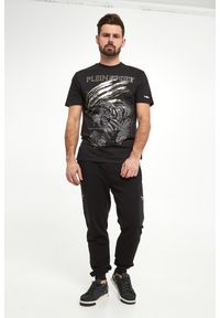 Plein Sport - T-shirt męski PLEIN SPORT. Styl: sportowy #5