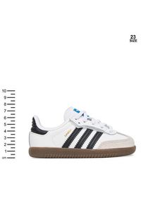Adidas - adidas Sneakersy Samba Og Cf El I JQ3191 Biały. Kolor: biały. Materiał: skóra #6