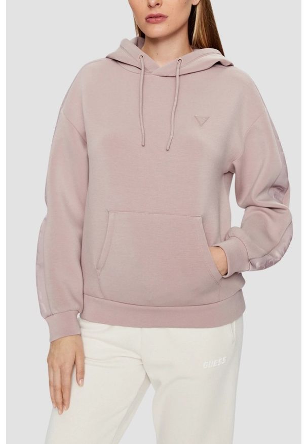 Guess - GUESS Taupe bluza damska Brenda, Rozmiar M. Kolor: beżowy