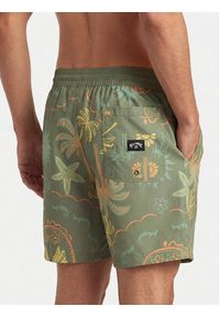 Billabong Szorty kąpielowe EBYJV00159 Zielony Regular Fit. Kolor: zielony. Materiał: syntetyk #4