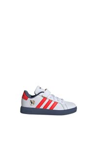 Adidas - Buty adidas x Disney Mickey and Friends Grand Court Kids. Kolor: biały, czerwony, wielokolorowy, niebieski. Wzór: motyw z bajki