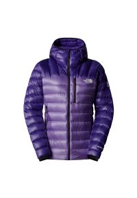 Kurtka The North Face Summit Breithorn 0A88056IX1 - fioletowa. Kolor: fioletowy. Materiał: materiał, puch, nylon. Styl: klasyczny, sportowy