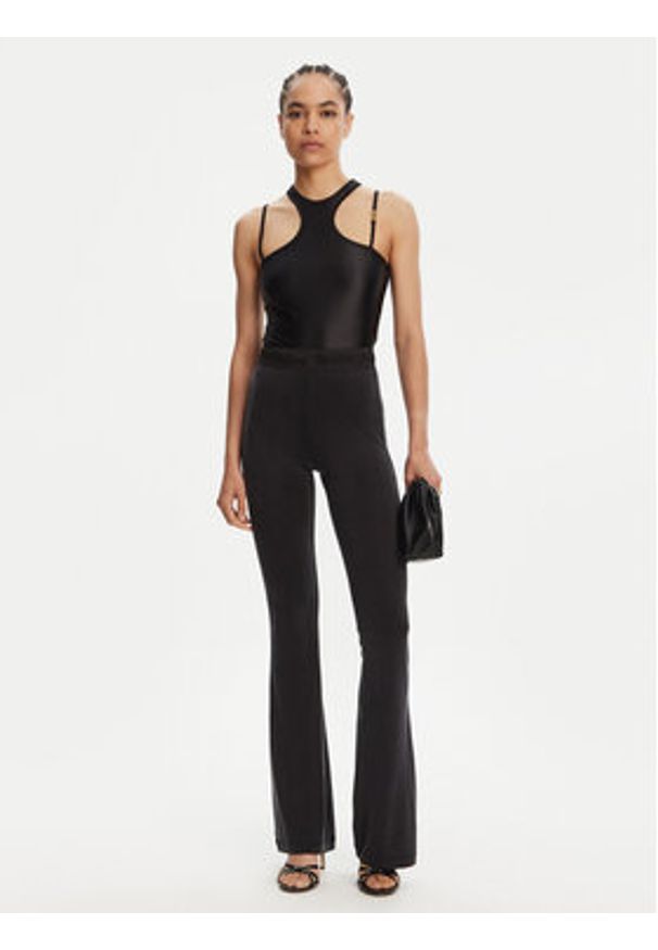 Versace Jeans Couture Body 78HAM210 Czarny Slim Fit. Kolor: czarny. Materiał: syntetyk