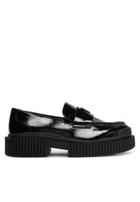 Armani Exchange Loafersy XW001672 AF17478 UC001 Czarny. Kolor: czarny. Materiał: skóra
