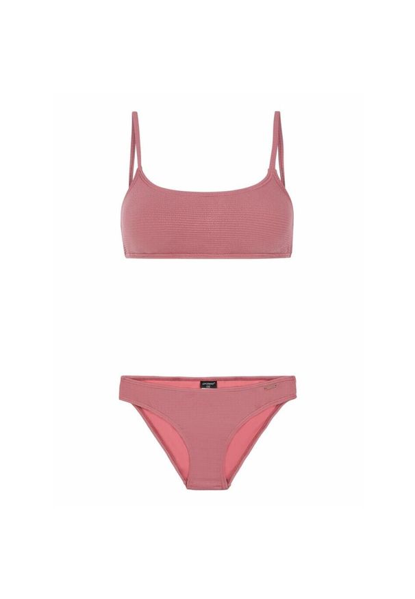 Damski 2-częściowy kostium kąpielowy typu bralette Protest Prthizz. Kolor: różowy