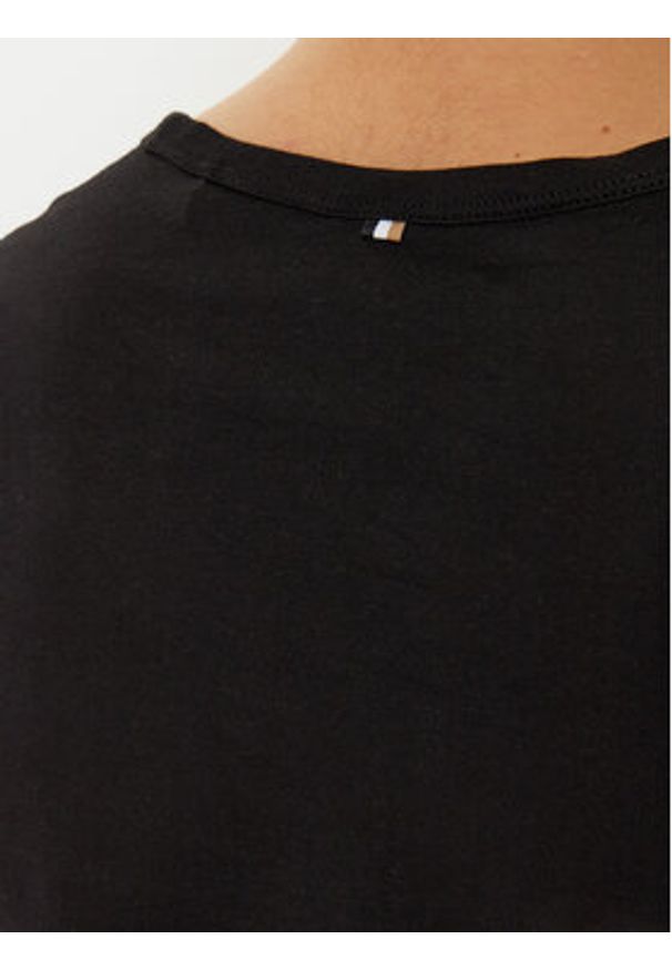 BOSS T-Shirt Eventsa6 50534800 Czarny Regular Fit. Kolor: czarny. Materiał: bawełna