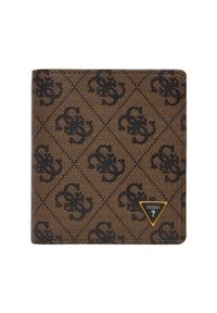 Guess Portfel SMVELE LEA22 Brązowy. Kolor: brązowy. Materiał: skóra #1