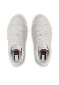Tommy Jeans Sneakersy Tjw New Cupsole Leather Lc EN0EN02212 Écru. Materiał: skóra #4
