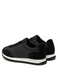 Calvin Klein Sneakersy Low Top Lace Up Mix HM0HM01667 Czarny. Kolor: czarny. Materiał: skóra