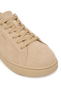 Hugo - HUGO Sneakersy Neston Tenn 50563557 Beżowy. Kolor: beżowy. Materiał: zamsz, skóra #2