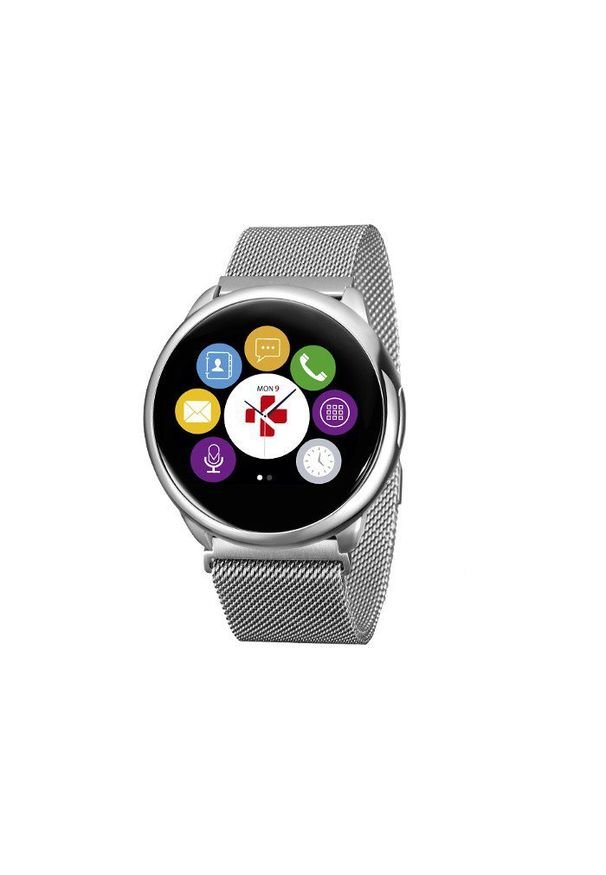 MYKRONOZ - Smartwatch MyKronoz ZeRound Srebrny (ZEGSWMYKLC000005). Rodzaj zegarka: smartwatch. Kolor: srebrny