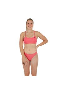 Strój pływacki dwuczęściowy damski Nike Essential Sports Bikini. Kolor: różowy