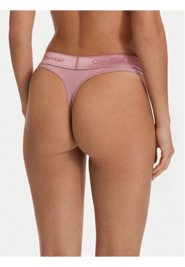 Calvin Klein Underwear Stringi LV00QF8826 Różowy. Kolor: różowy