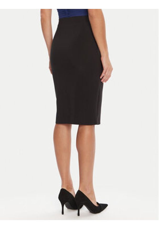 Rinascimento Spódnica ołówkowa CFC0125230003 Czarny Slim Fit. Kolor: czarny. Materiał: syntetyk