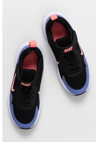 Nike Kids Buty kolor czarny. Zapięcie: rzepy. Kolor: czarny. Materiał: guma #4