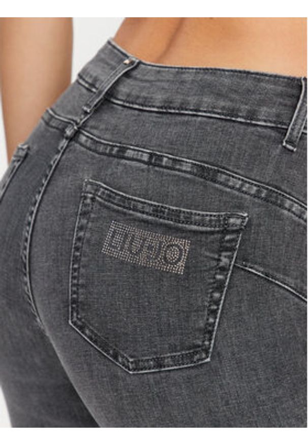 Liu Jo Jeansy UF3013 D4614 Szary Skinny Fit. Kolor: szary
