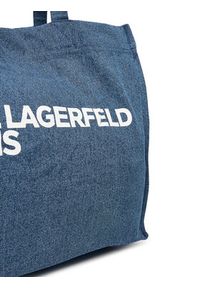 Karl Lagerfeld Jeans Torebka A3W50069 Niebieski. Kolor: niebieski