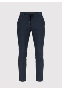 Pako Lorente - PAKO LORENTE – Męskie spodnie w kolorze granatowym w kratę. Kolor: niebieski #2