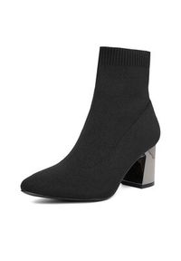 Jenny - JENNY Botki CEO-R25AW0416 Czarny. Kolor: czarny. Materiał: materiał #5