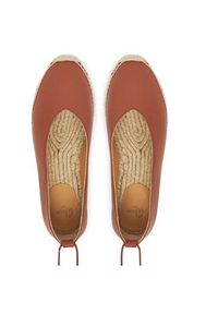 Castañer Espadryle Gea/2/250 025339 Brązowy. Kolor: brązowy. Materiał: skóra
