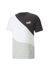 Koszulka Puma Power Cat. Kolor: szary. Sport: joga i pilates #1