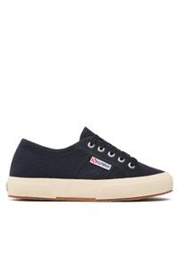 Superga Tenisówki 2750 New Plus S2126KW Granatowy. Kolor: niebieski. Materiał: materiał