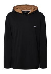 BOSS Bluza Mix&Match 50515306 Czarny Regular Fit. Kolor: czarny. Materiał: bawełna #2