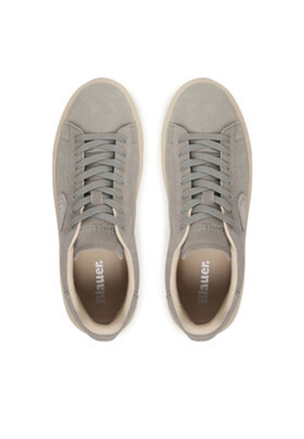 Blauer Sneakersy S6BUCK12/SUP Granatowy. Kolor: niebieski. Materiał: skóra, zamsz