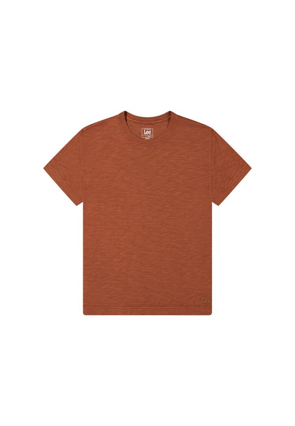 Lee - DAMSKA KOSZULKA LEE PERFECT TEE LUXE BROWN 112370965