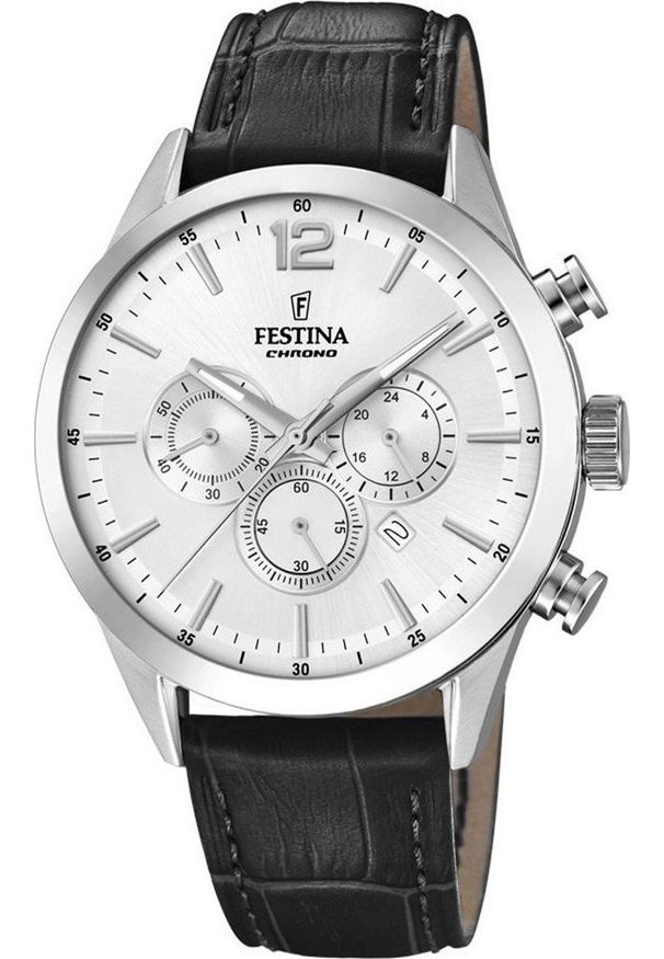 Zegarek Festina Zegarek męski Festina F20542-1 czarny. Kolor: czarny