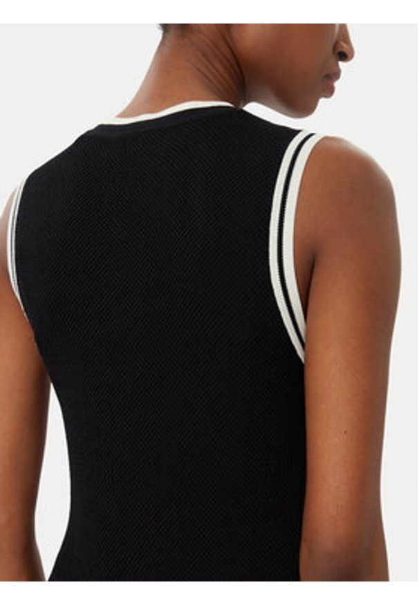 Guess Sukienka dzianinowa V6GK04 Z0648 Czarny Regular Fit. Kolor: czarny. Materiał: syntetyk